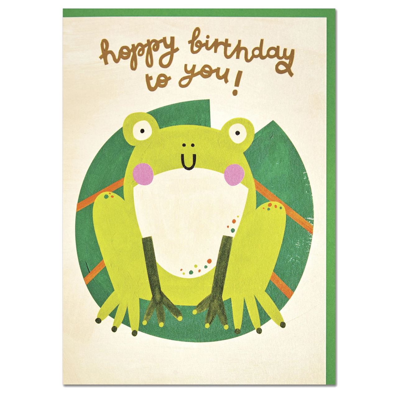 Happy Birthday To You Frog