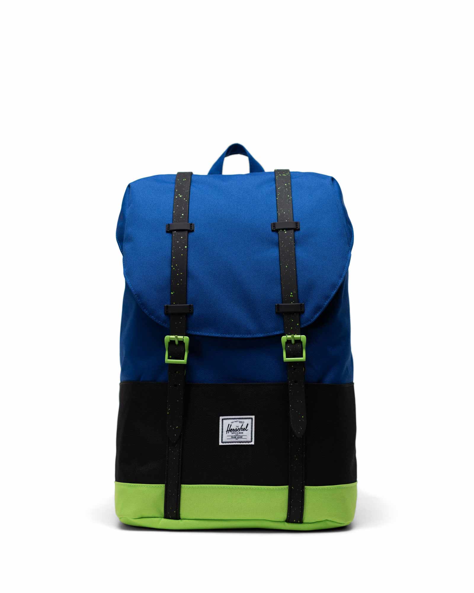 Herschel Supply Co. | Retreat Youth (14L) Mazarine Blue, Black & Jasmine Green