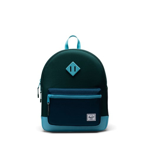 Herschel Supply Co. | Heritage Youth 20L - Hunter Green, Reflecting Pond & Sea Jet
