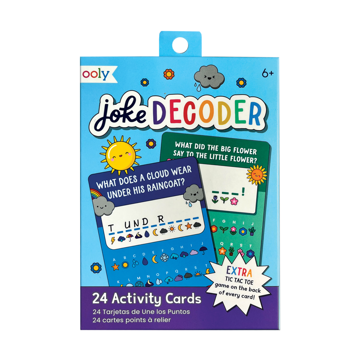 Ooly | 24 Activity Cards - Joke Decoder