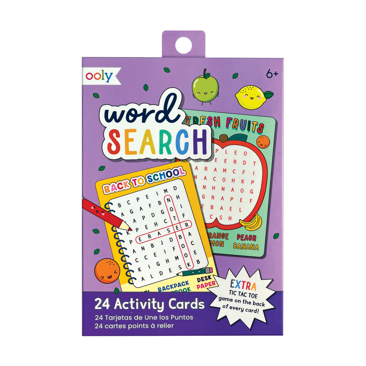 Ooly | 24 Activity Cards - Word Search