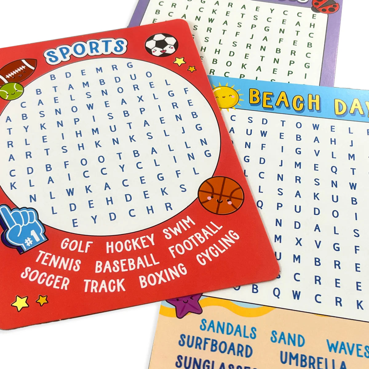 Ooly | 24 Activity Cards - Word Search