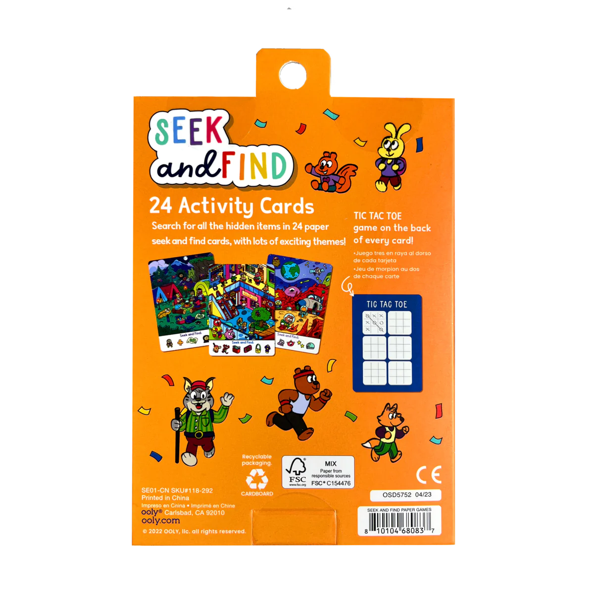 Ooly | 24 Activity Cards - Seek and Find