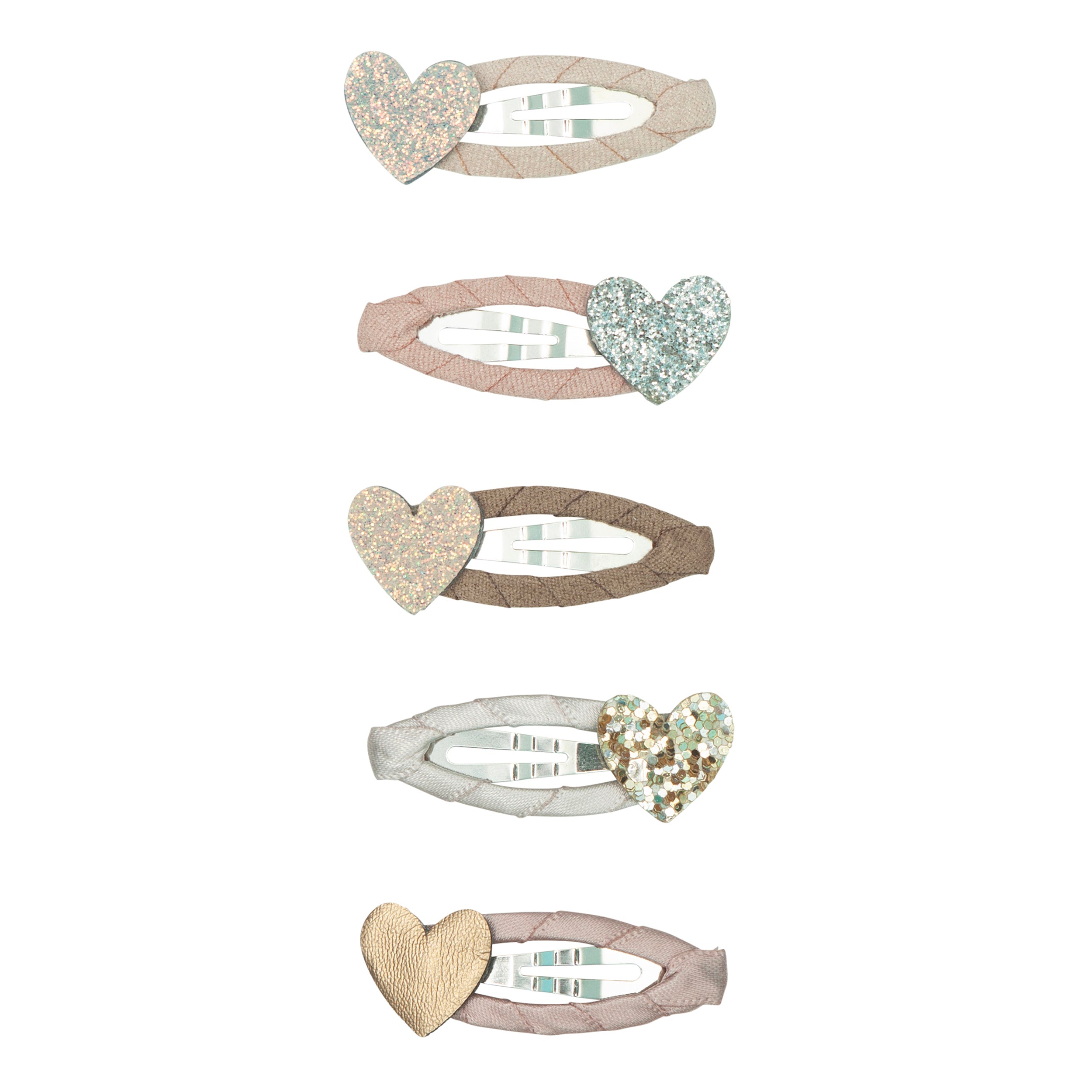 Mimi & Lula | Swanlake Heart Mini Click Clac Clips