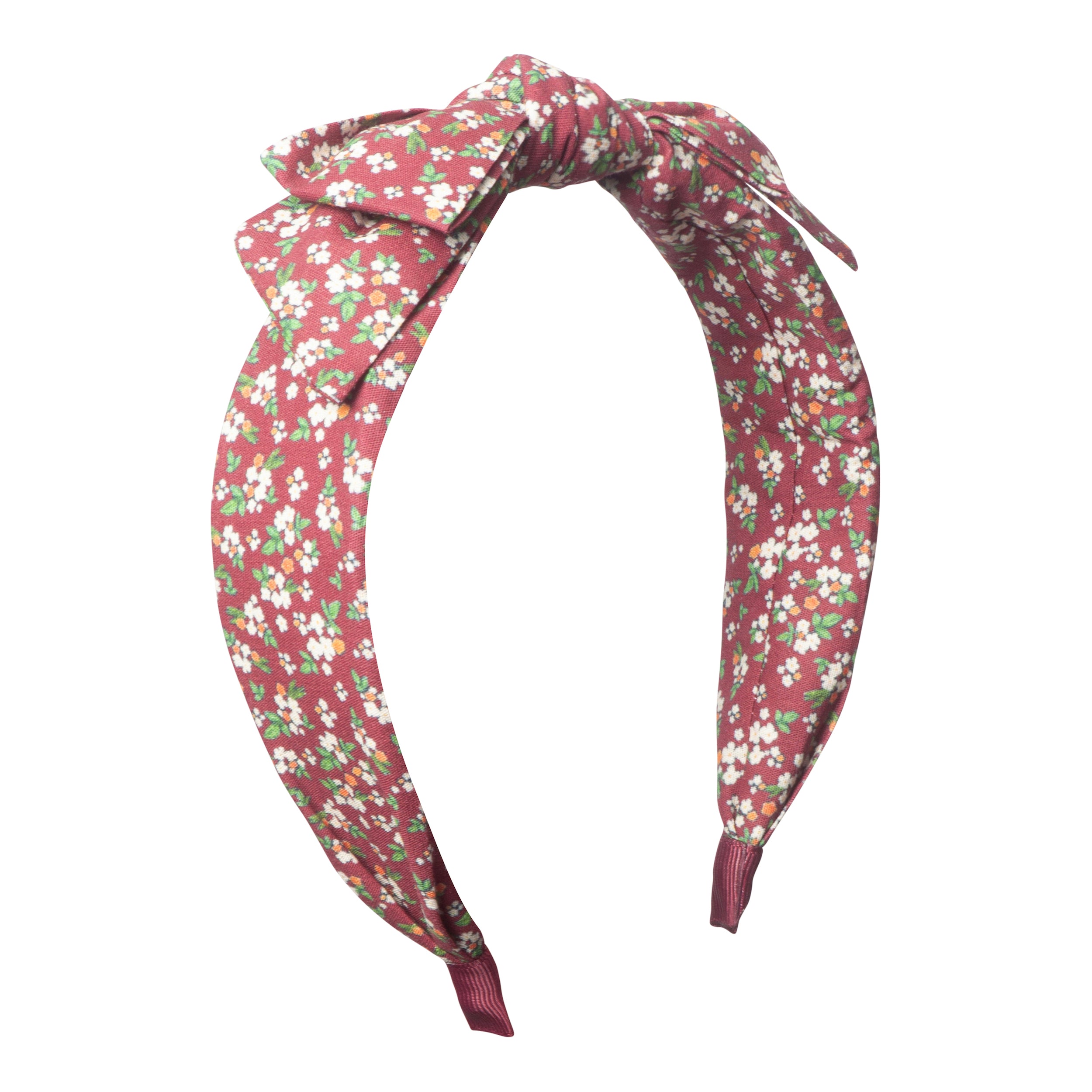 Mimi & Lula | Into the Woods Edie Bow Alice Band - Burgundy