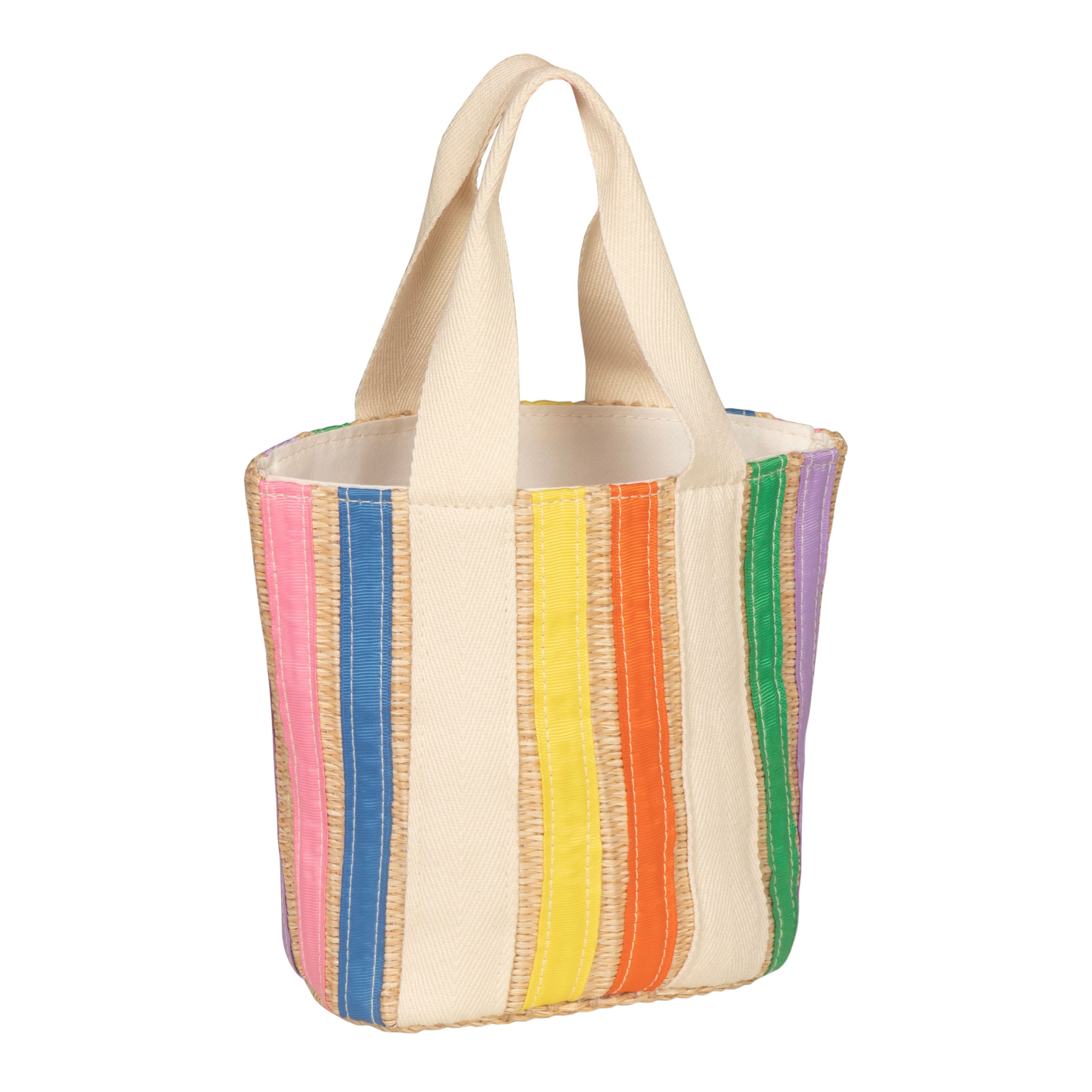 Mimi & Lula | Bright Rainbow Ribbon Basket