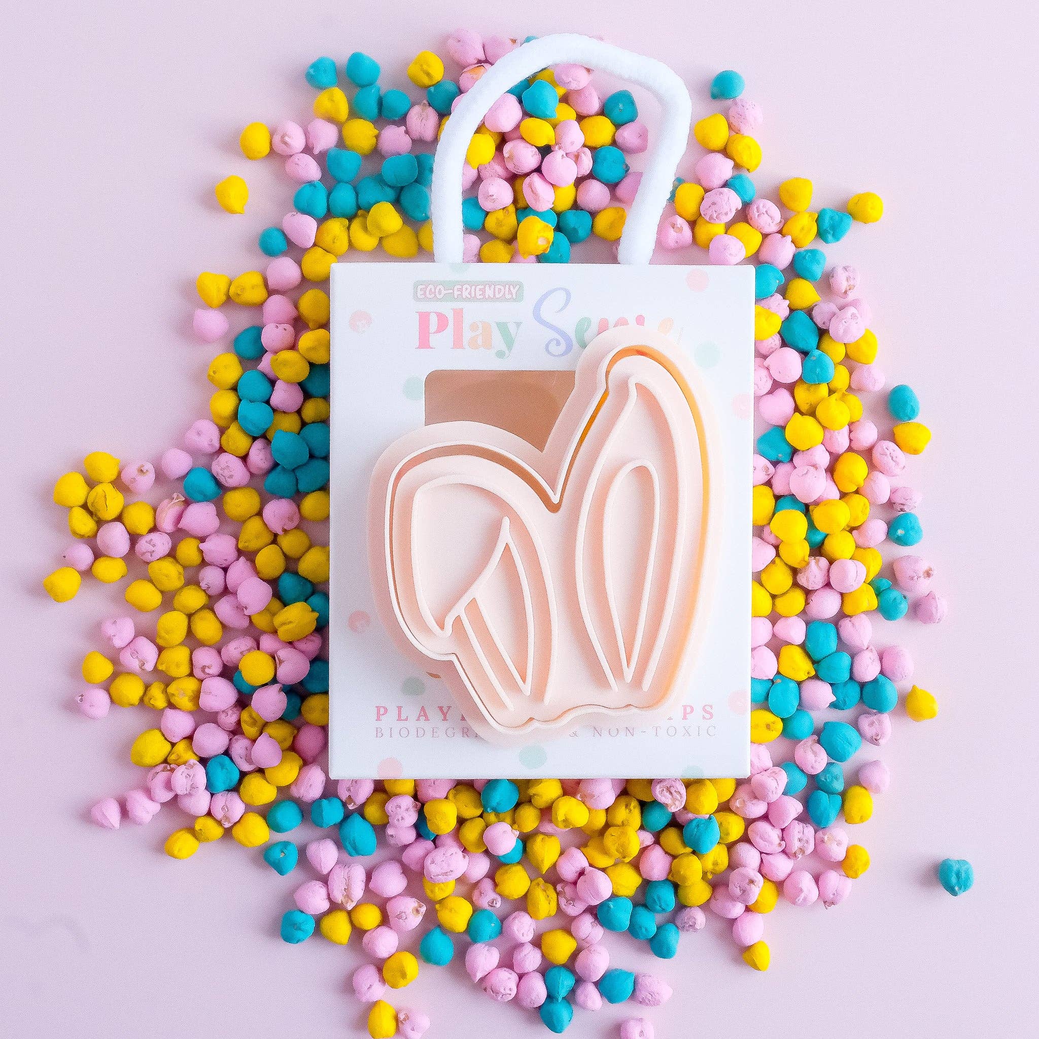 Play Sense | Eco Playdough Stamp - Easter Bunny Ears