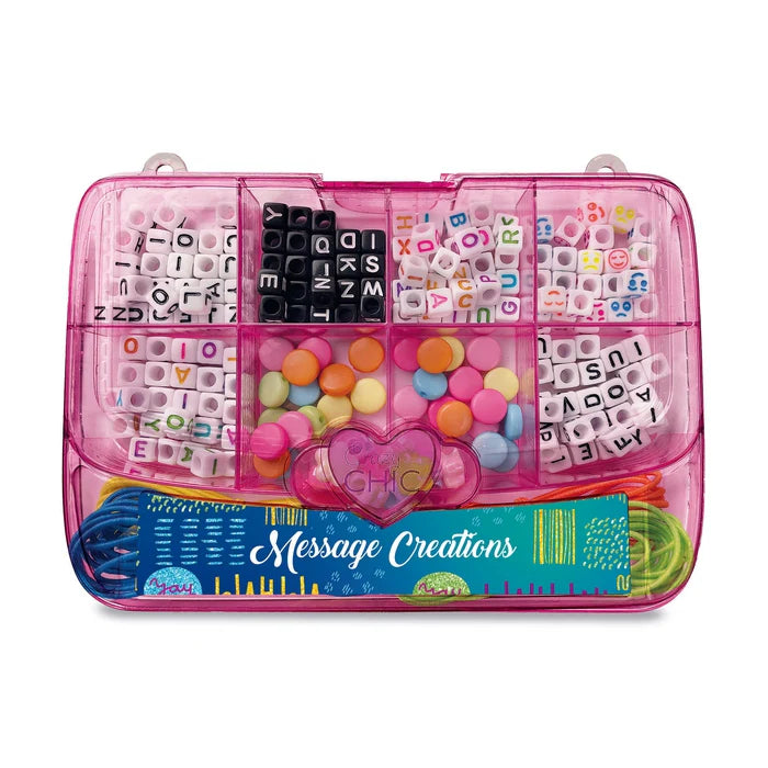 Clementoni Idea | Message Creations Bead Set - Pink