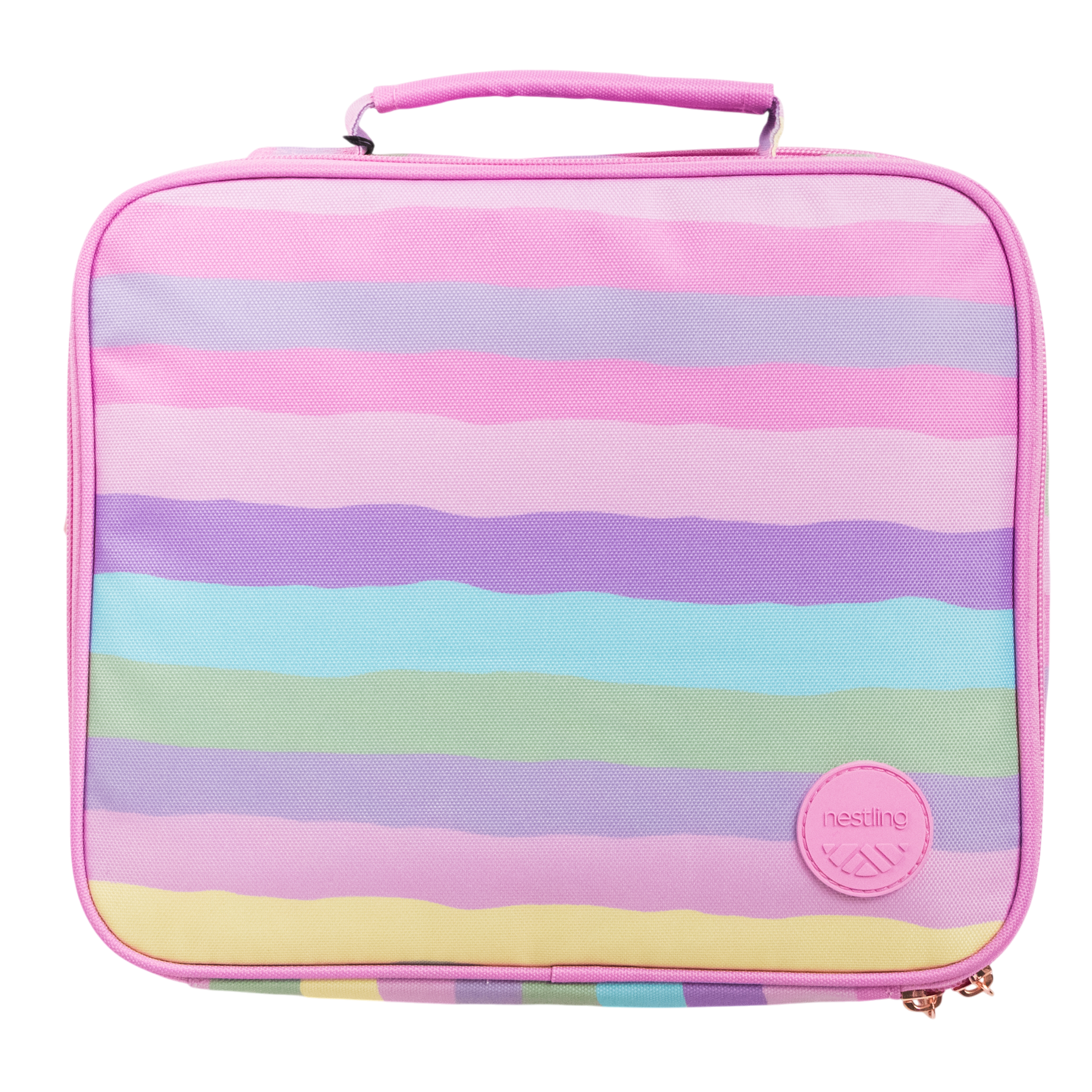 Nestling | Insulated Lunch Bag - Sorbet Stripe