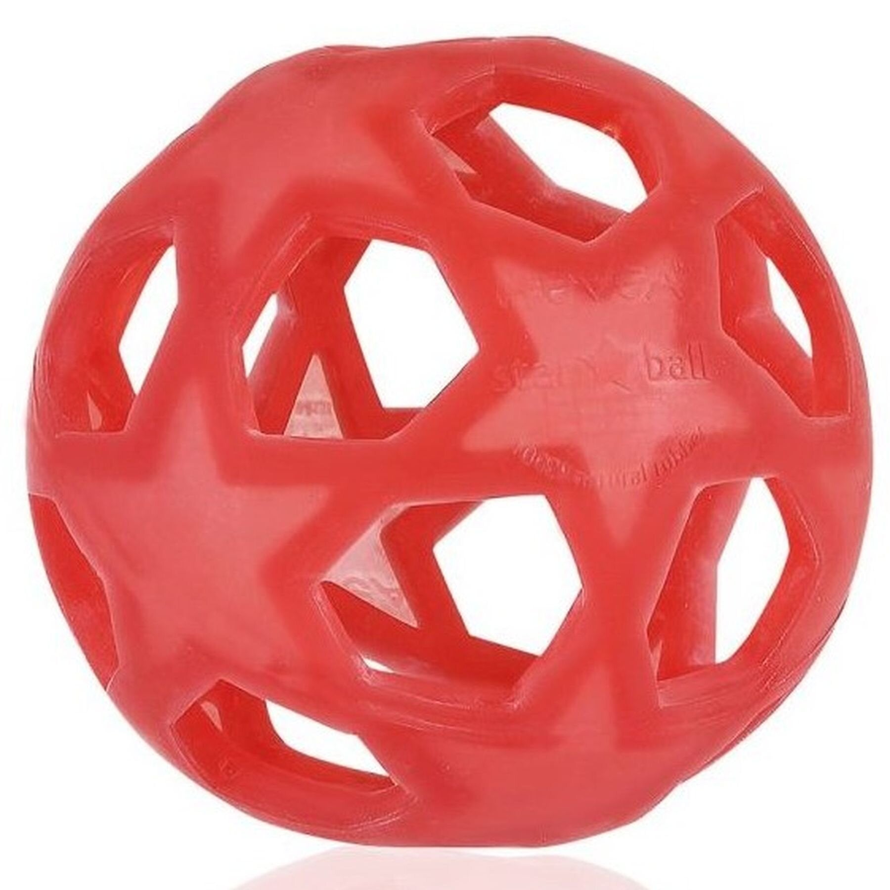 *GARAGE SALE* Hevea | Rubber Star Ball - Red