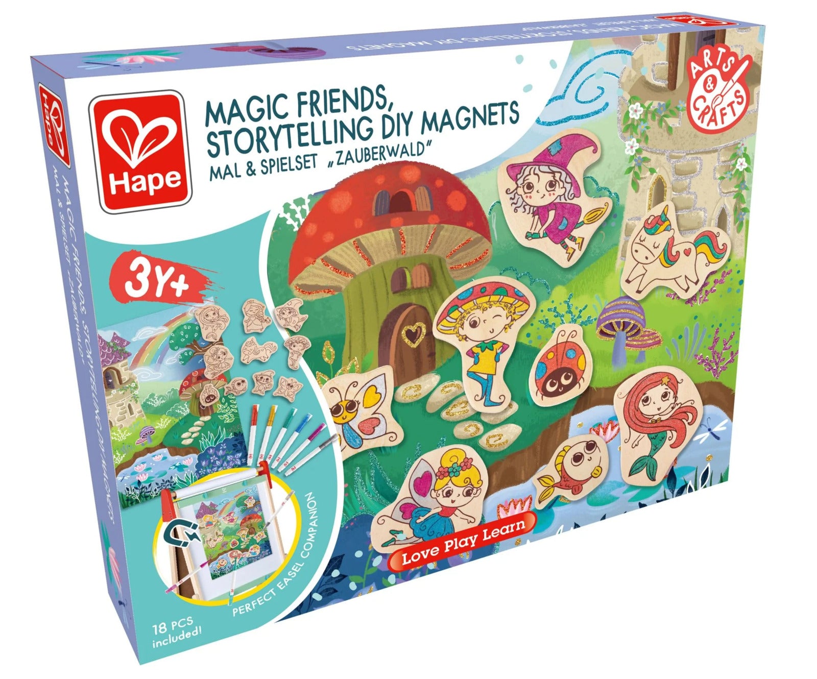 Hape | Storytelling DIY Magnets - Magic Friends