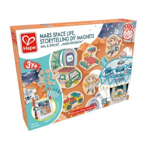 Hape | Storytelling DIY Magnets - Mars Space Life