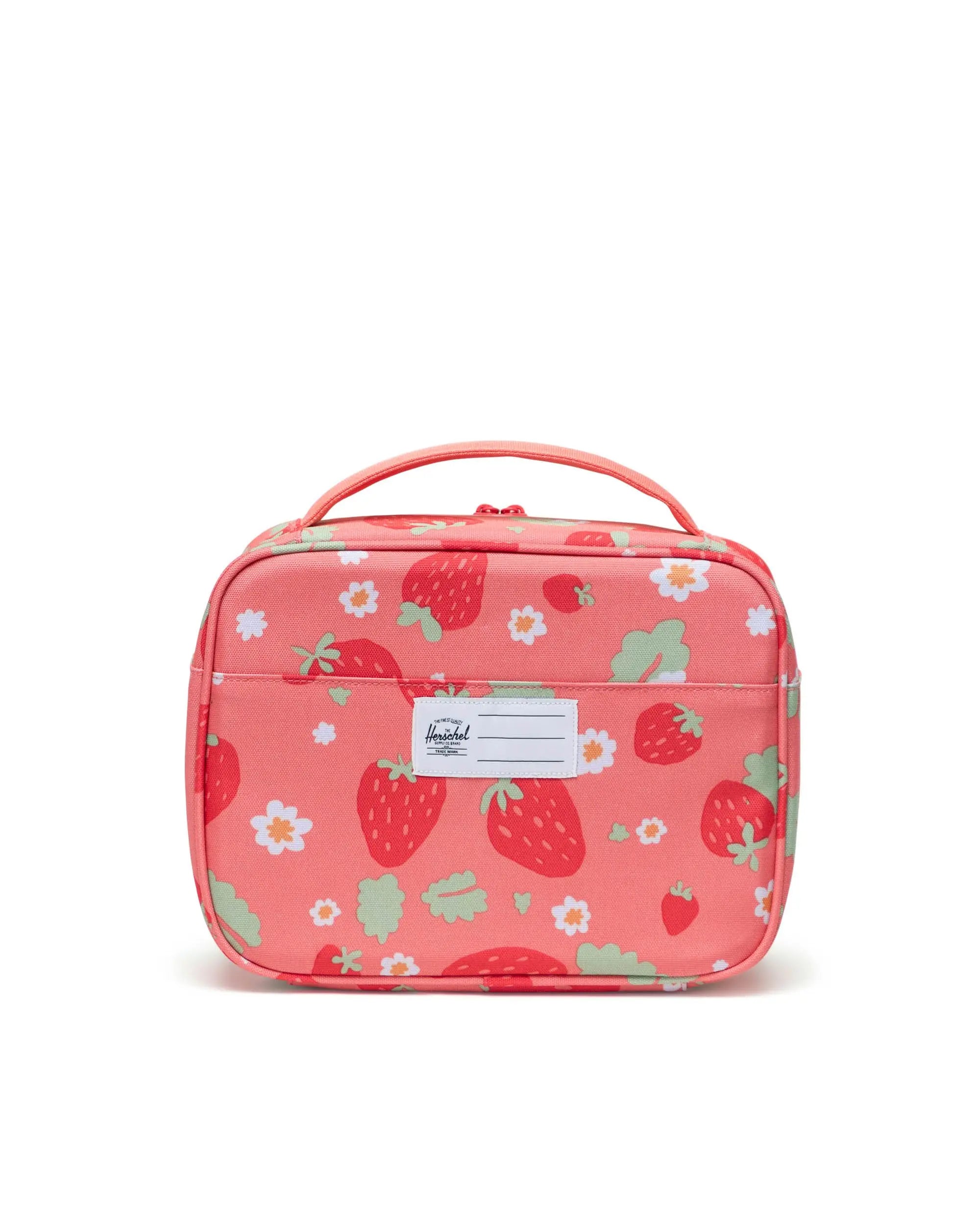 Herschel Supply Co. | Pop Quiz Lunch Box - Shell Pink Sweet Strawberries
