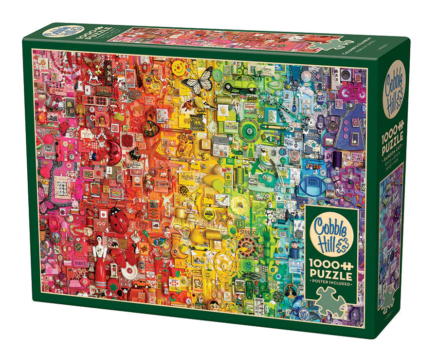 Cobble Hill | Rainbow Project Puzzle - Rainbow 1000pc