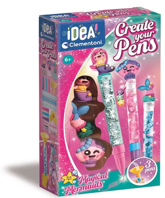 Clementoni Idea | DIY Pen Lab - Magical Mermaids