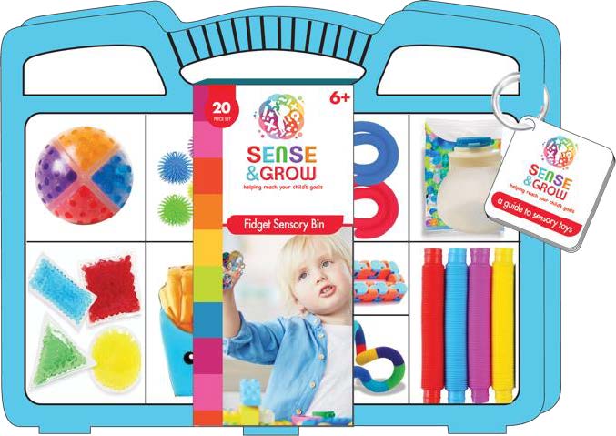 Sense & Grow | Fidget Sensory Suitcase