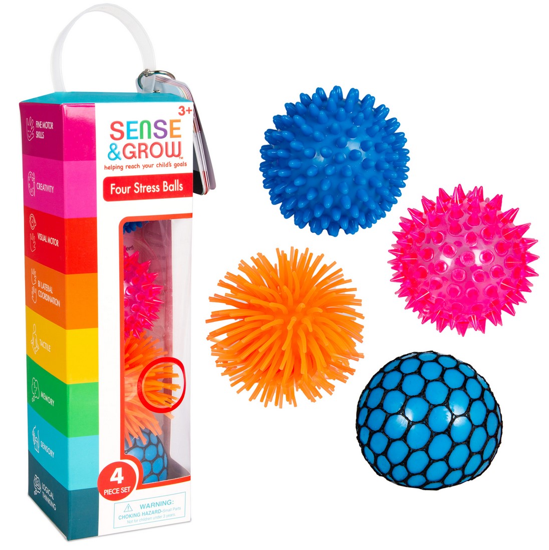 Sense & Grow | Stress Ball 4pk