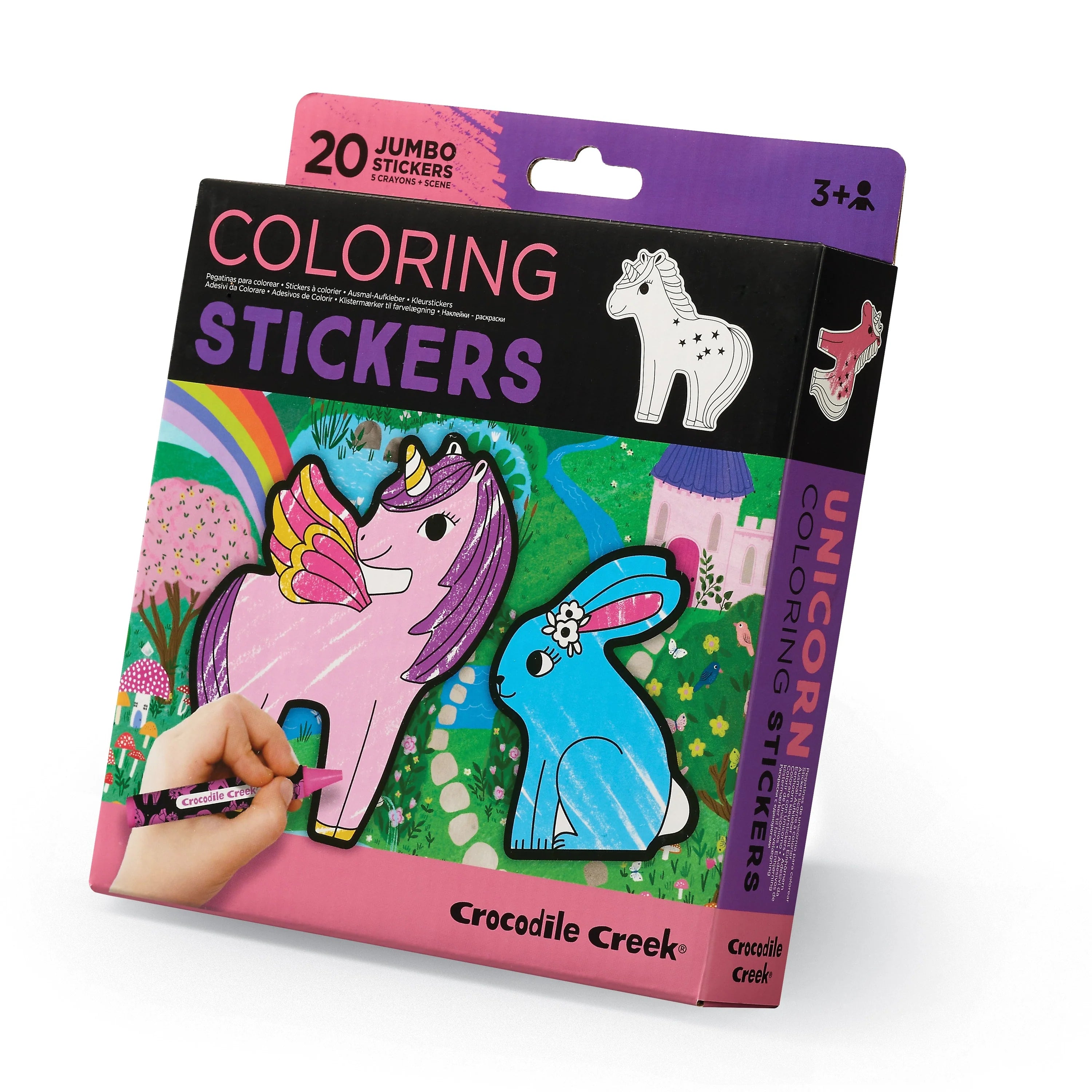 Crocodile Creek | Colouring Stickers - Unicorns