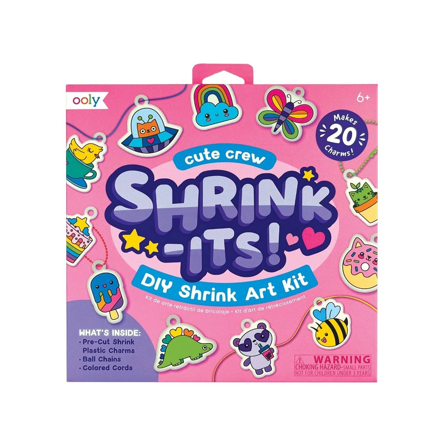 Ooly | Shrink-Its! DIY Shrink Art Kit - Cute Crew