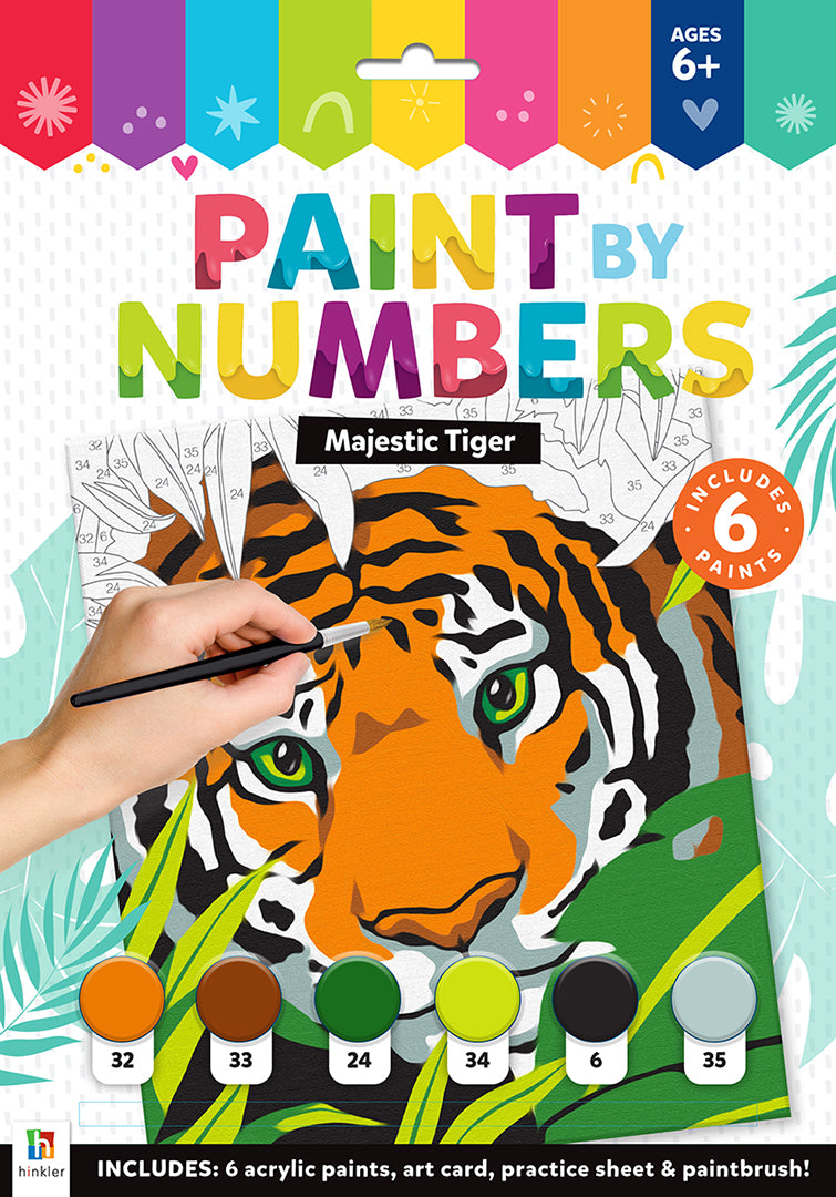 Hinkler | Paint by Numbers - Majestic Tiger