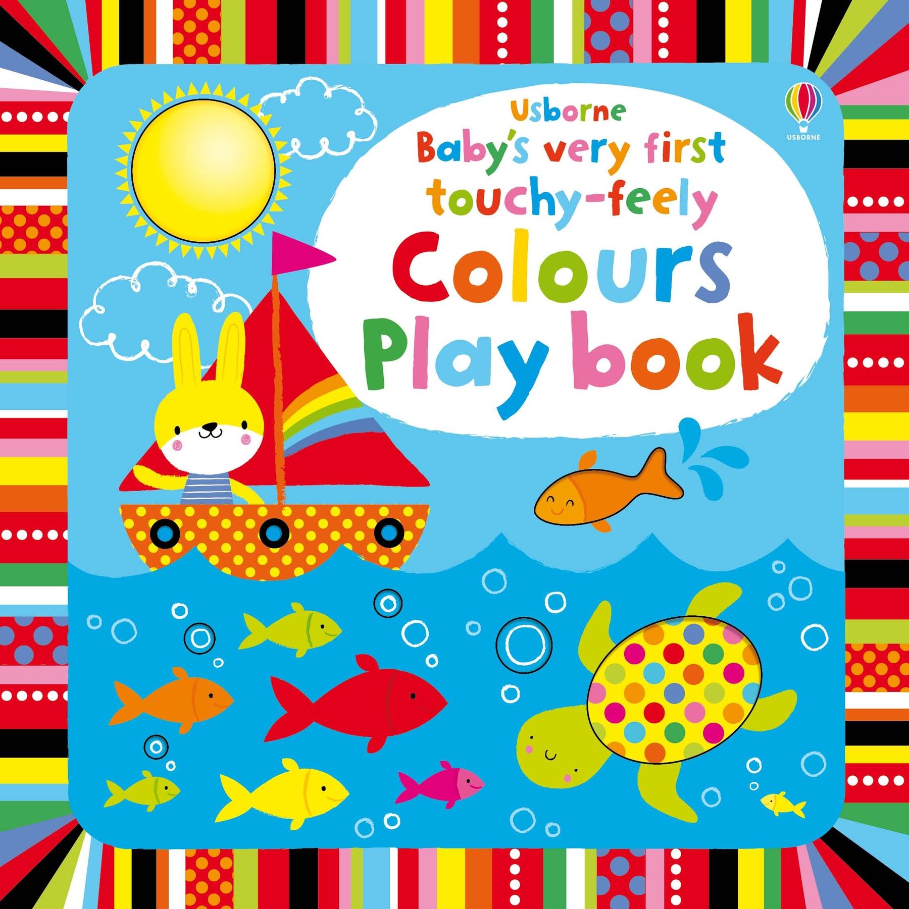 Usborne Books | Baby's Very First touchy-feely Colours Play book