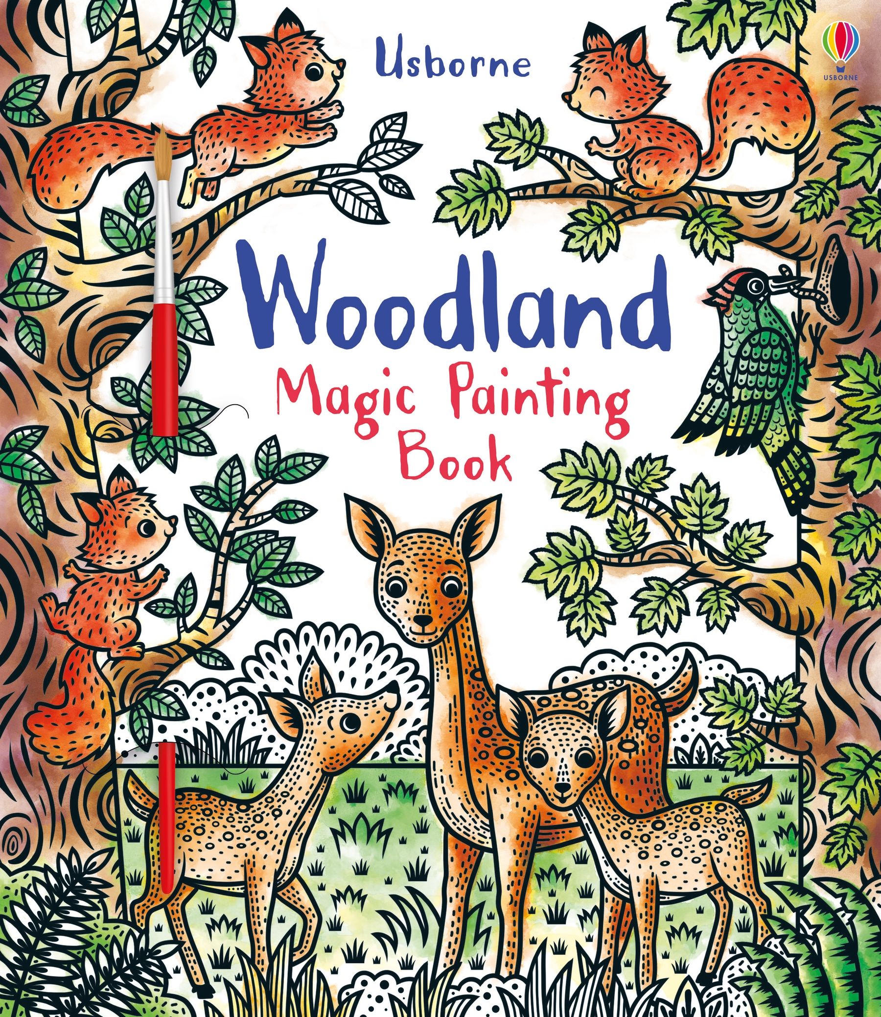 Usborne Books | Magic Painting Book - Woodland