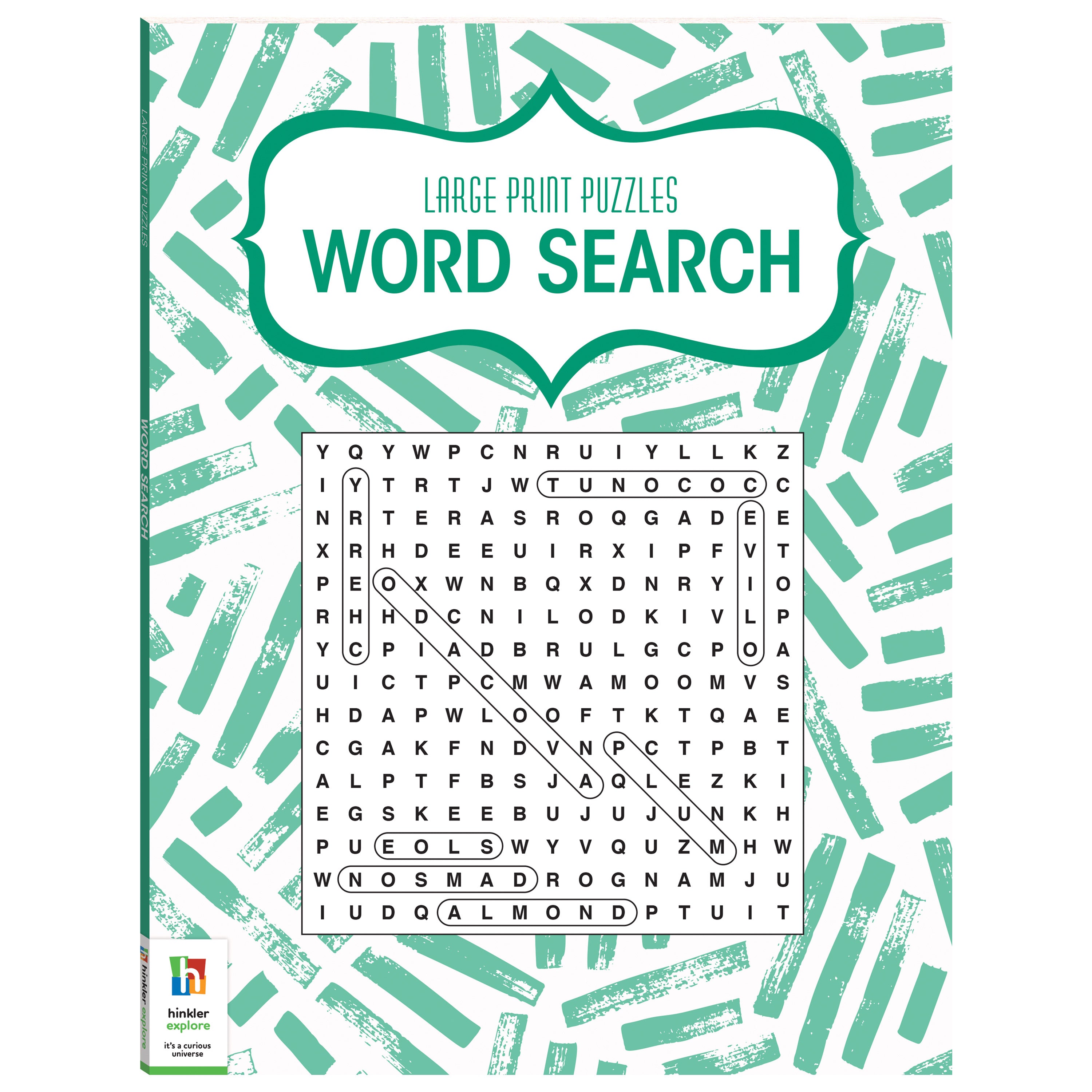 Hinkler | Large Print Puzzles - Word Search