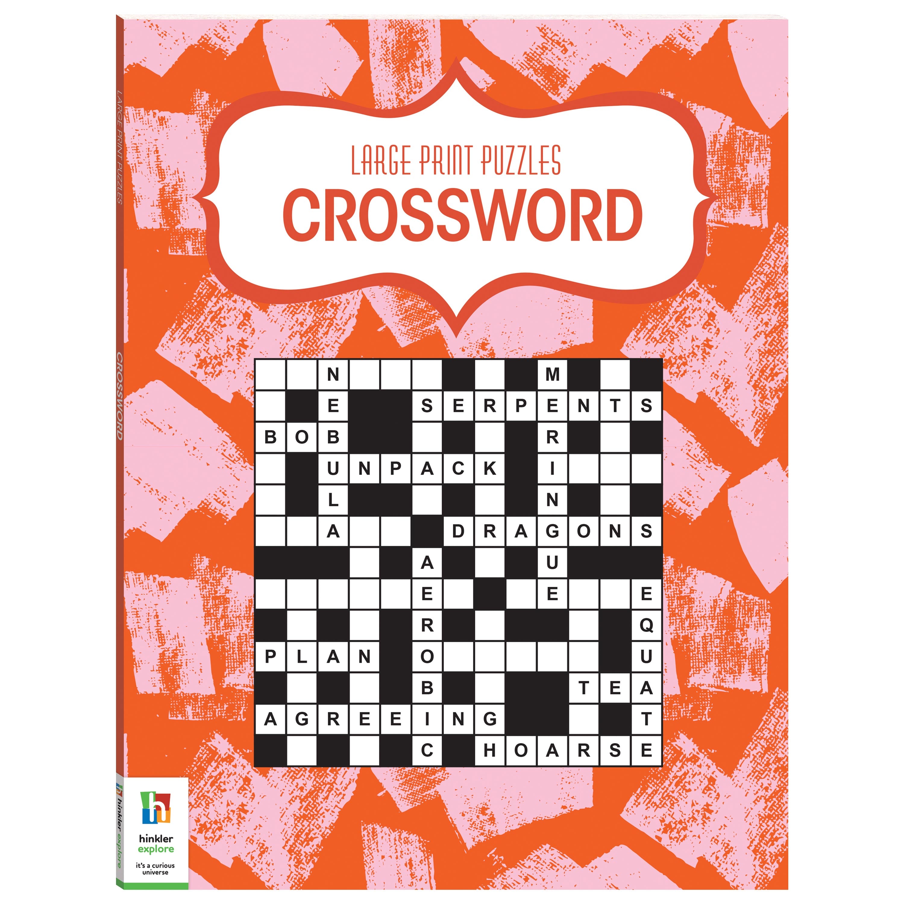 Hinkler | Large Print Puzzles - Crosswords
