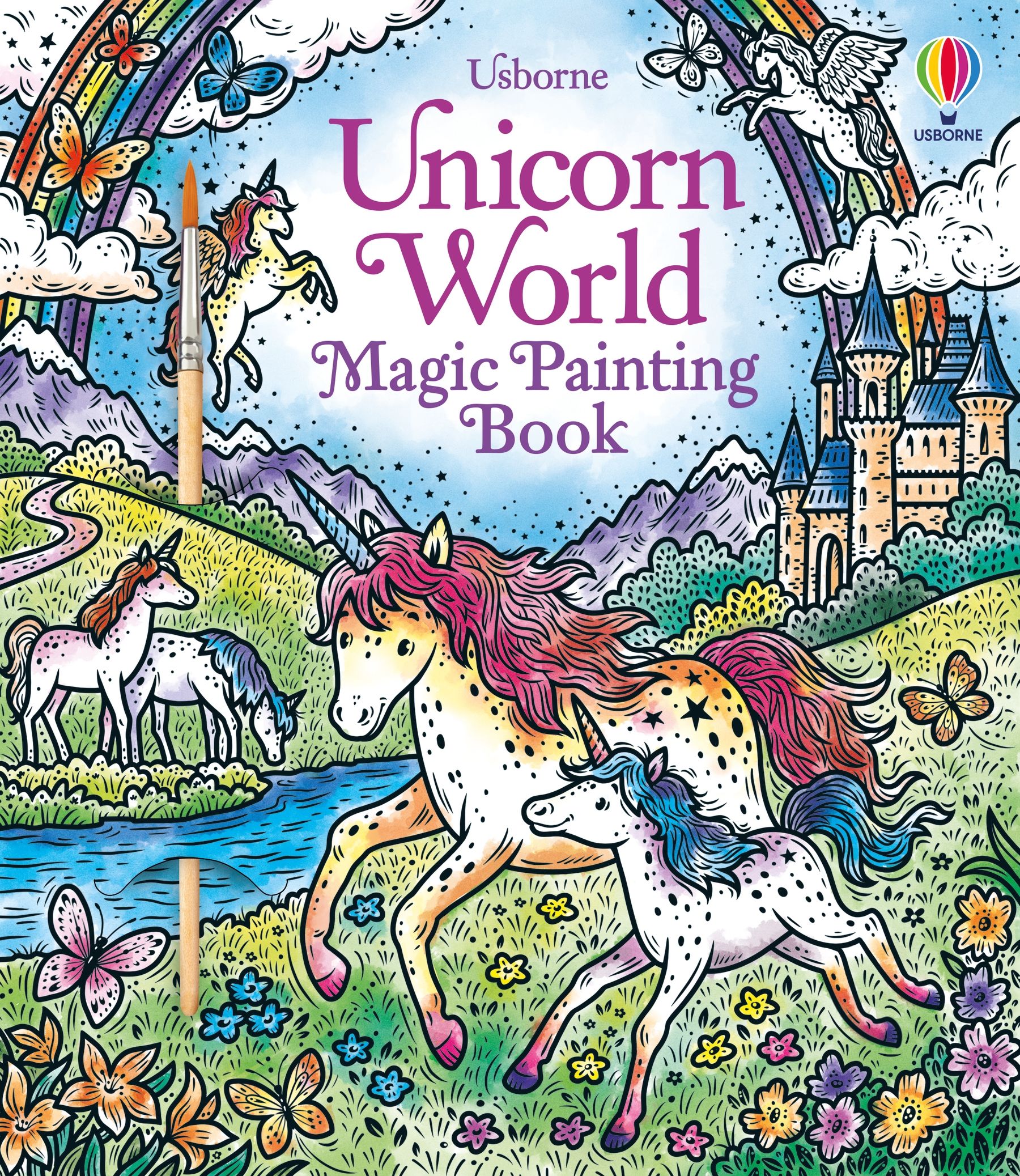 Usborne Books | Magic Painting Book - Unicorn World