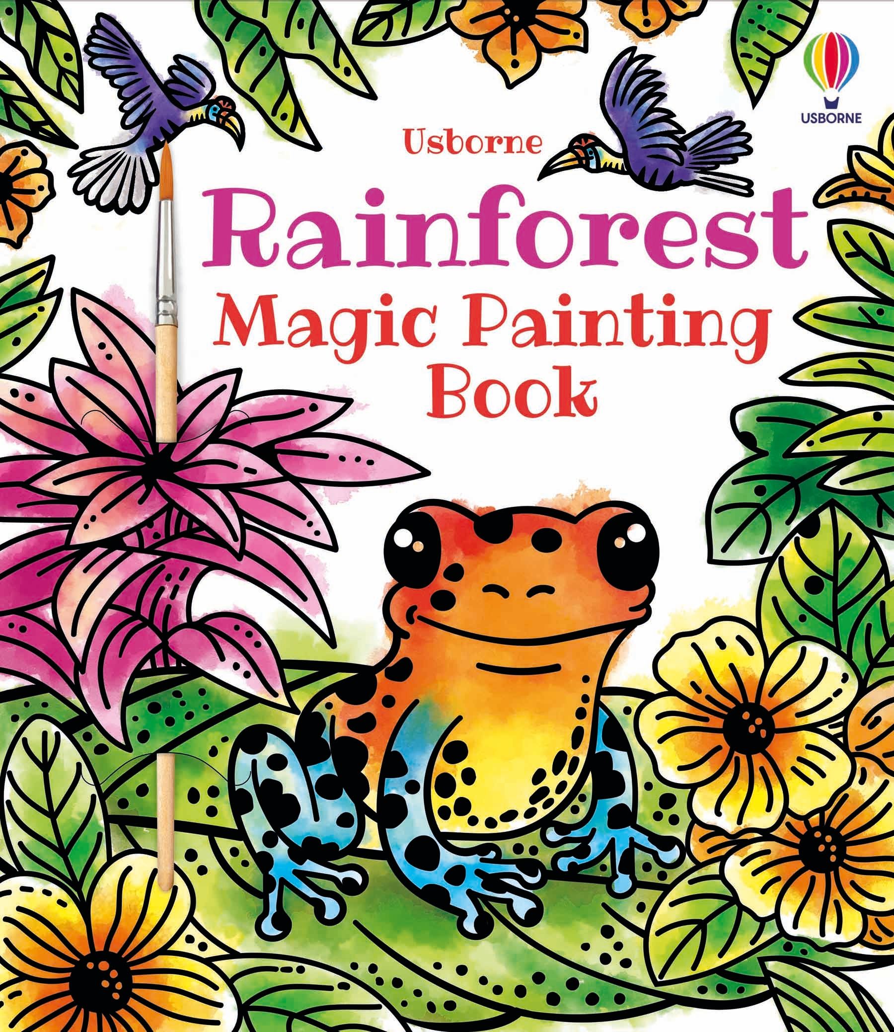 Usborne Books | Magic Painting Book - Rainforest