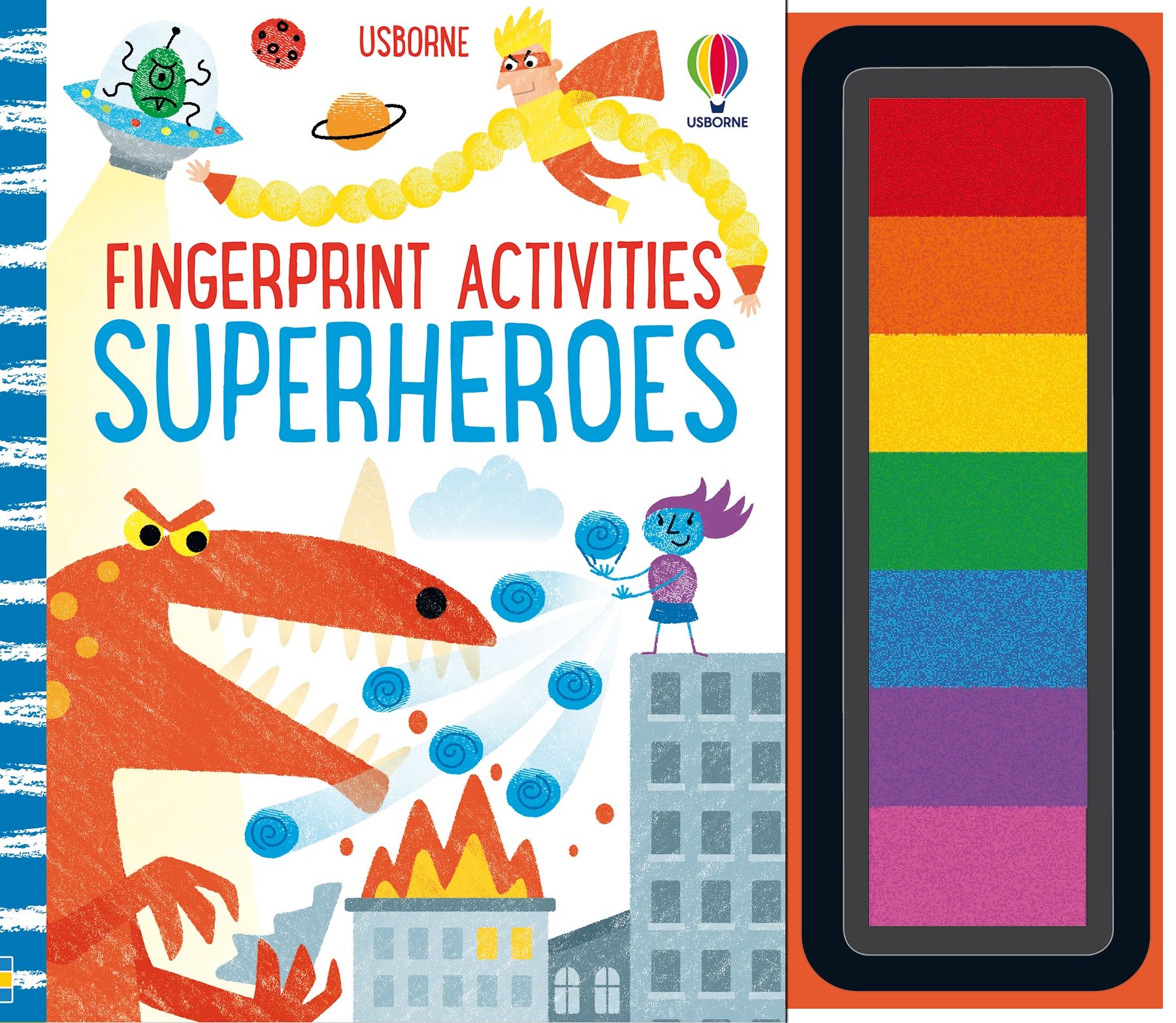Usborne | Fingerprint Activities - Superheroes