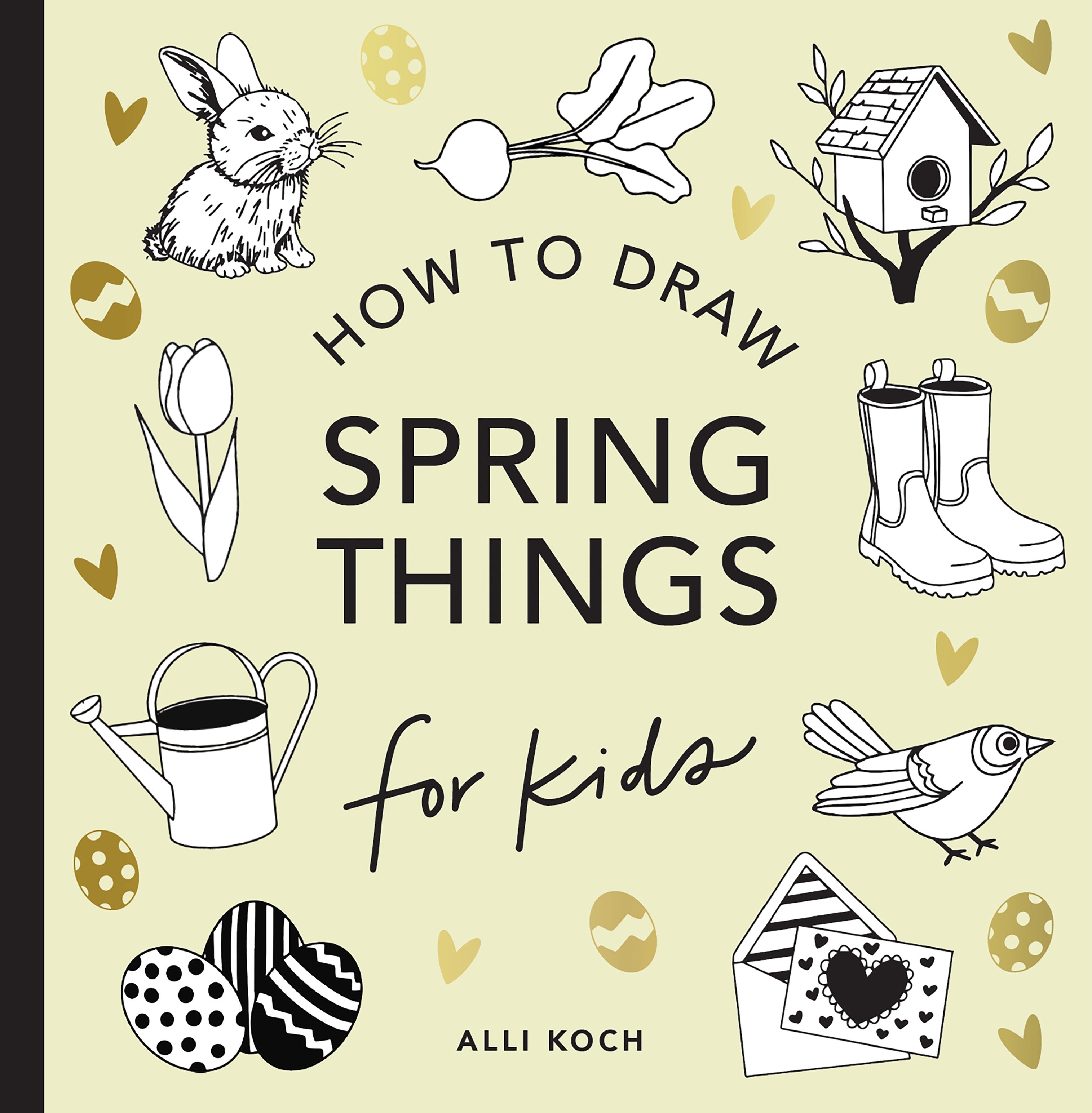How to Draw: Spring Things - for kids