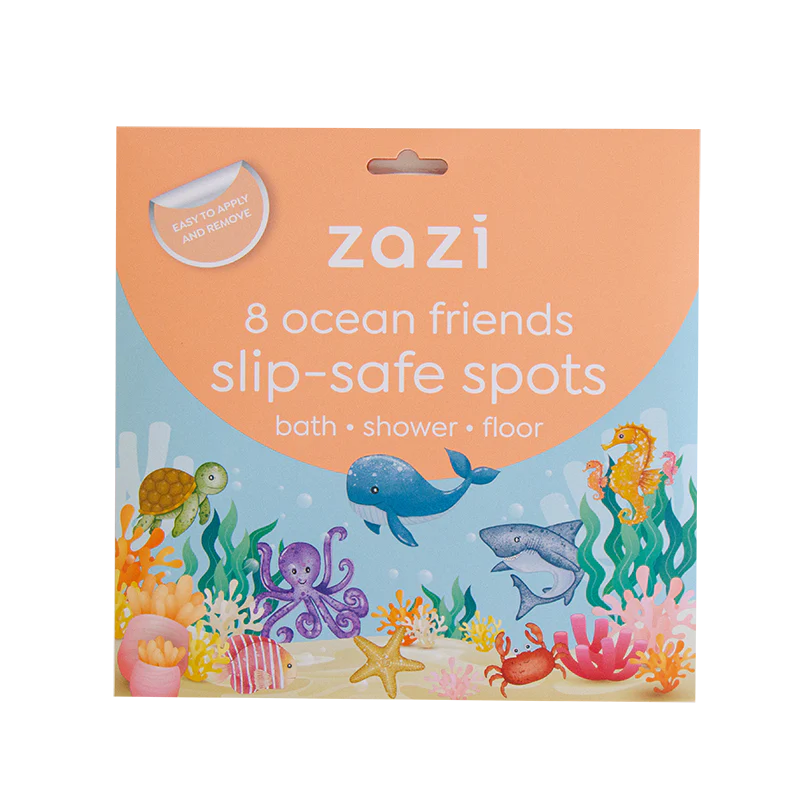 Zazi | Slip-Safe Bath Spots - Ocean Friends