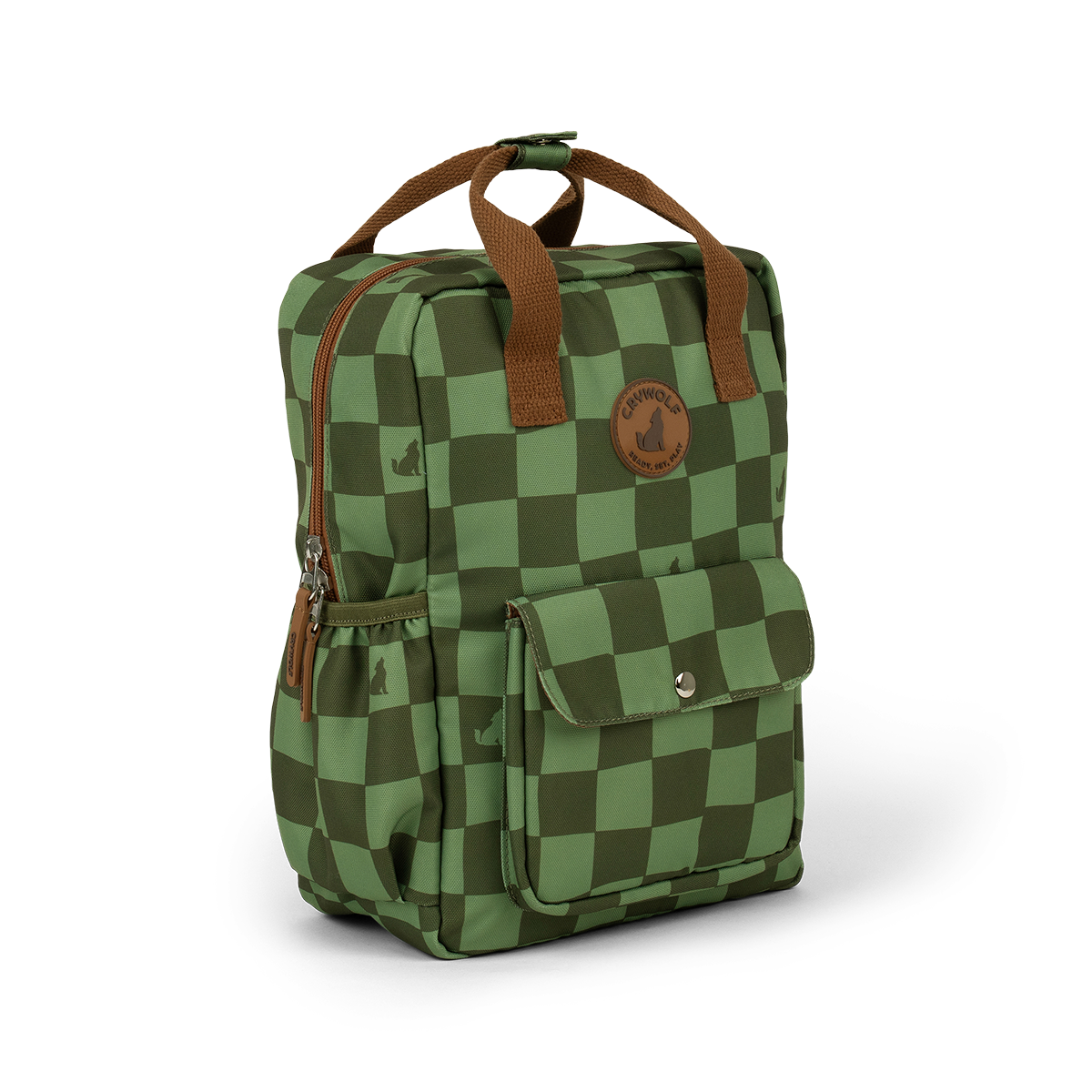 Crywolf | Mini Backpack - Green Check