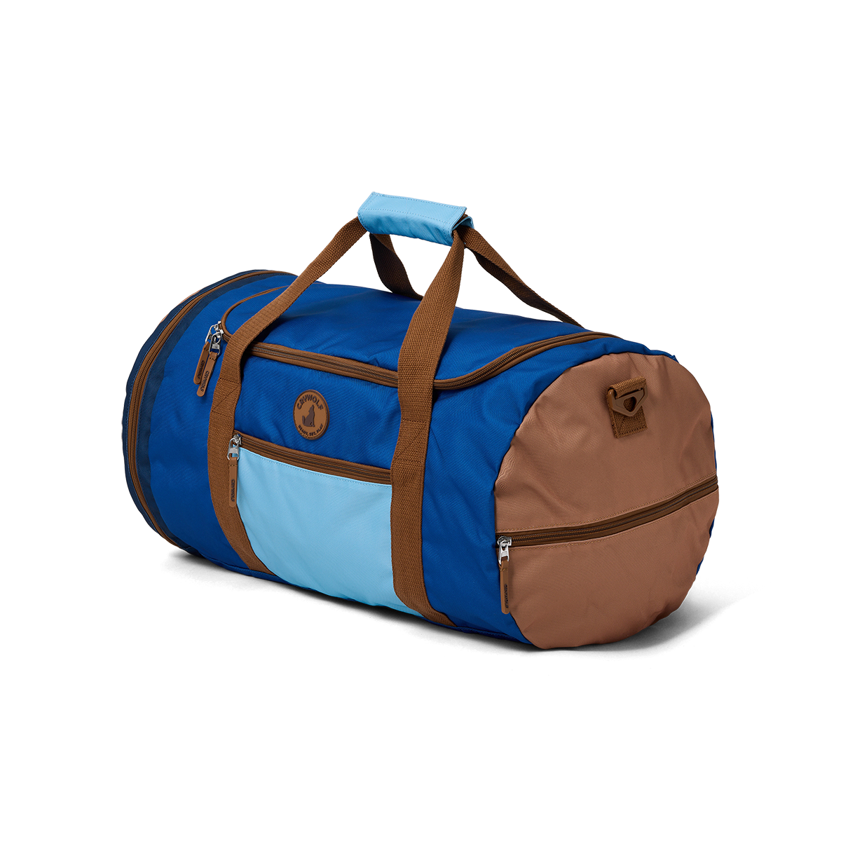 Crywolf | Packable Duffel - Deep Sea Colourblock