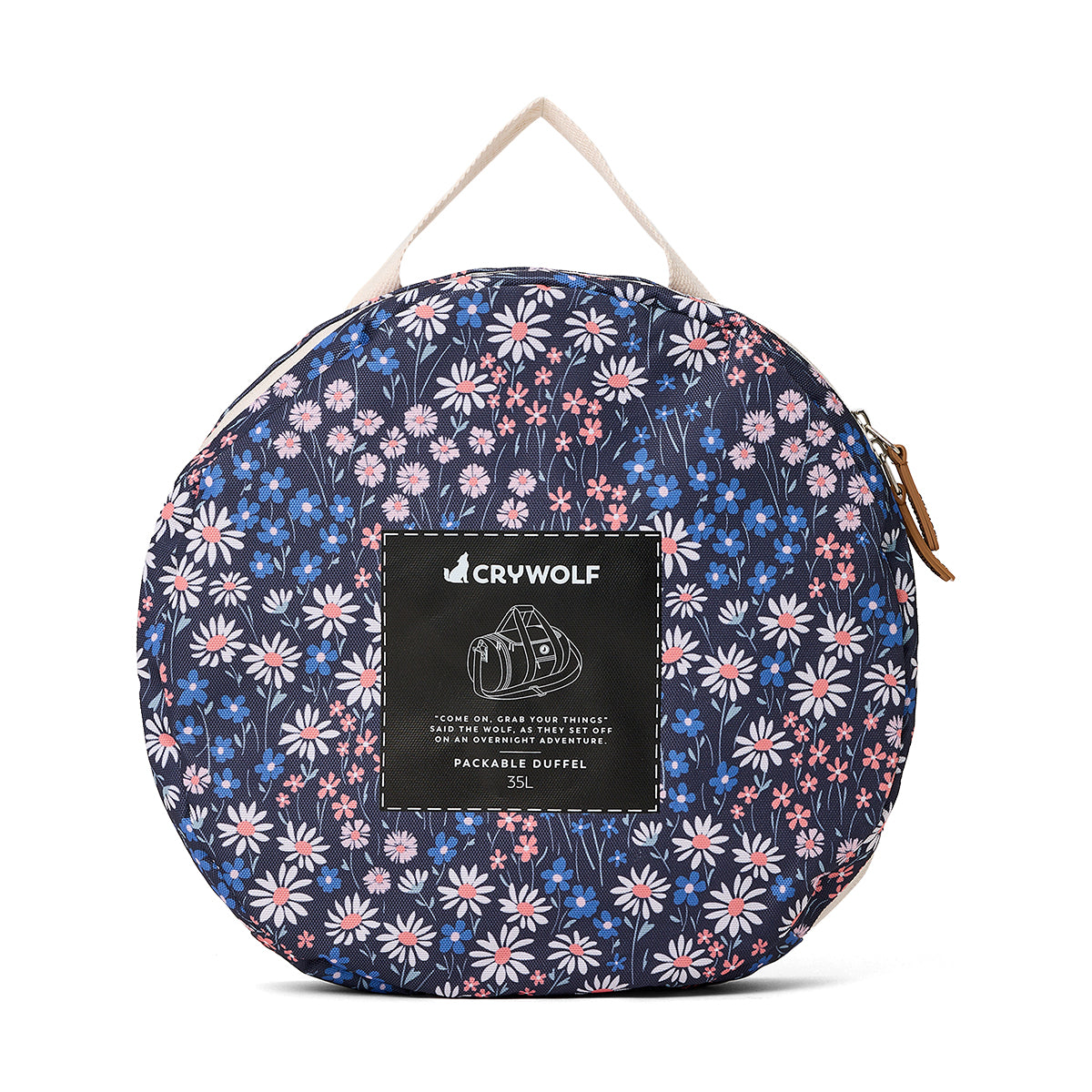 Crywolf | Packable Duffel - Winter Floral