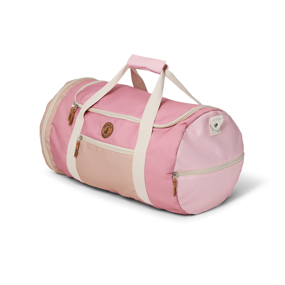 Crywolf | Packable Duffel - Blush Colourblock