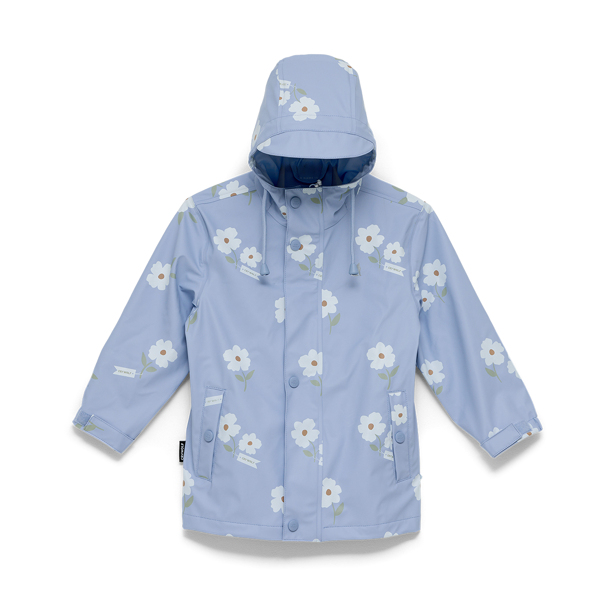 Crywolf | Play Jacket - Floral Periwinkle