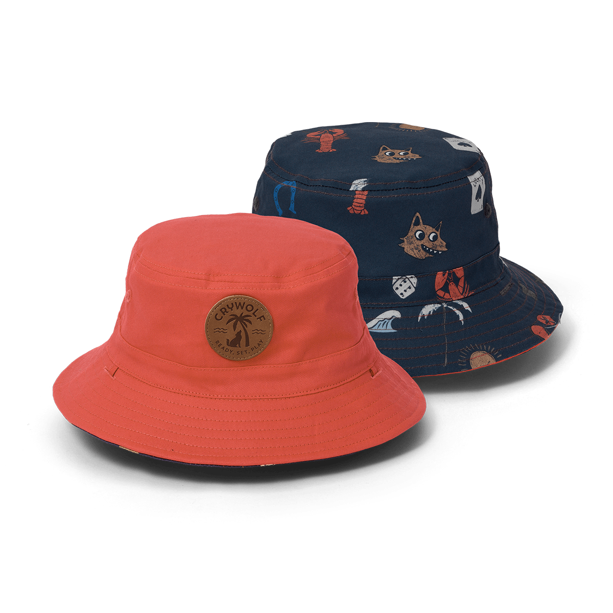 Crywolf | Reversible Bucket Hat - Lucky Days