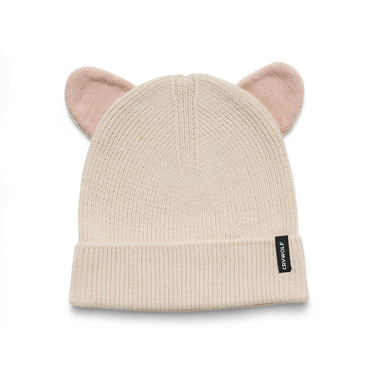 Crywolf | Wolf Ears Beanie - Off White