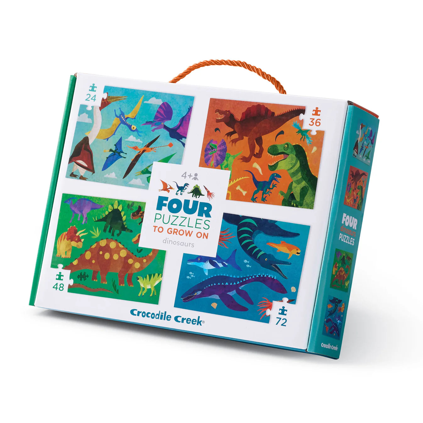 Crocodile Creek | Four Puzzles - Dinosaurs