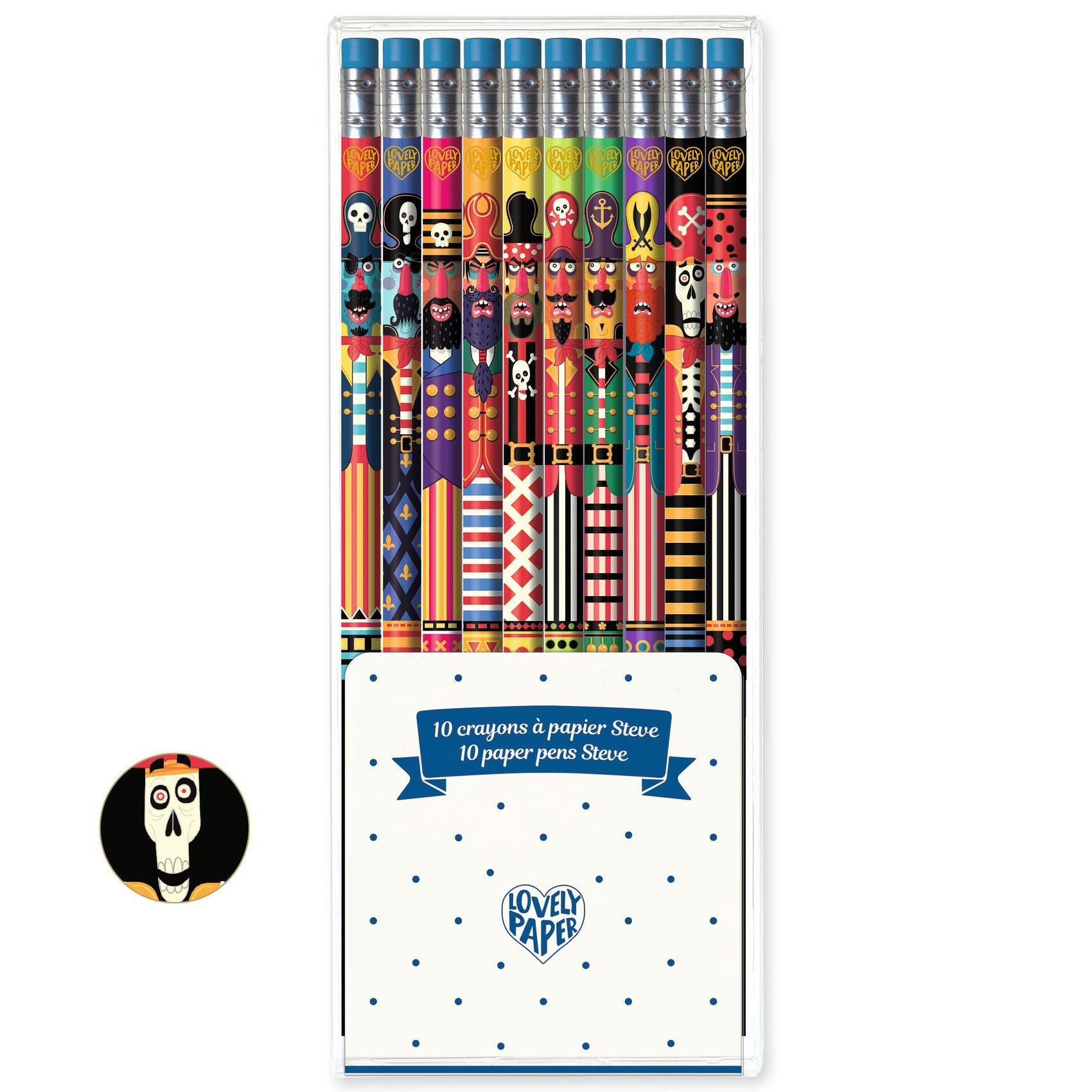 Djeco | Pencil 10pk - Steve