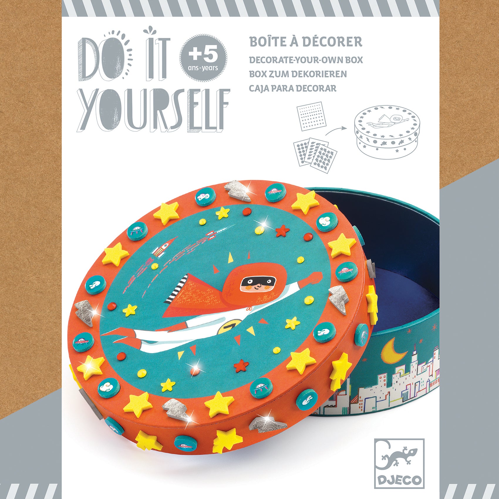 Djeco | DIY Kit - Super Treasure Box