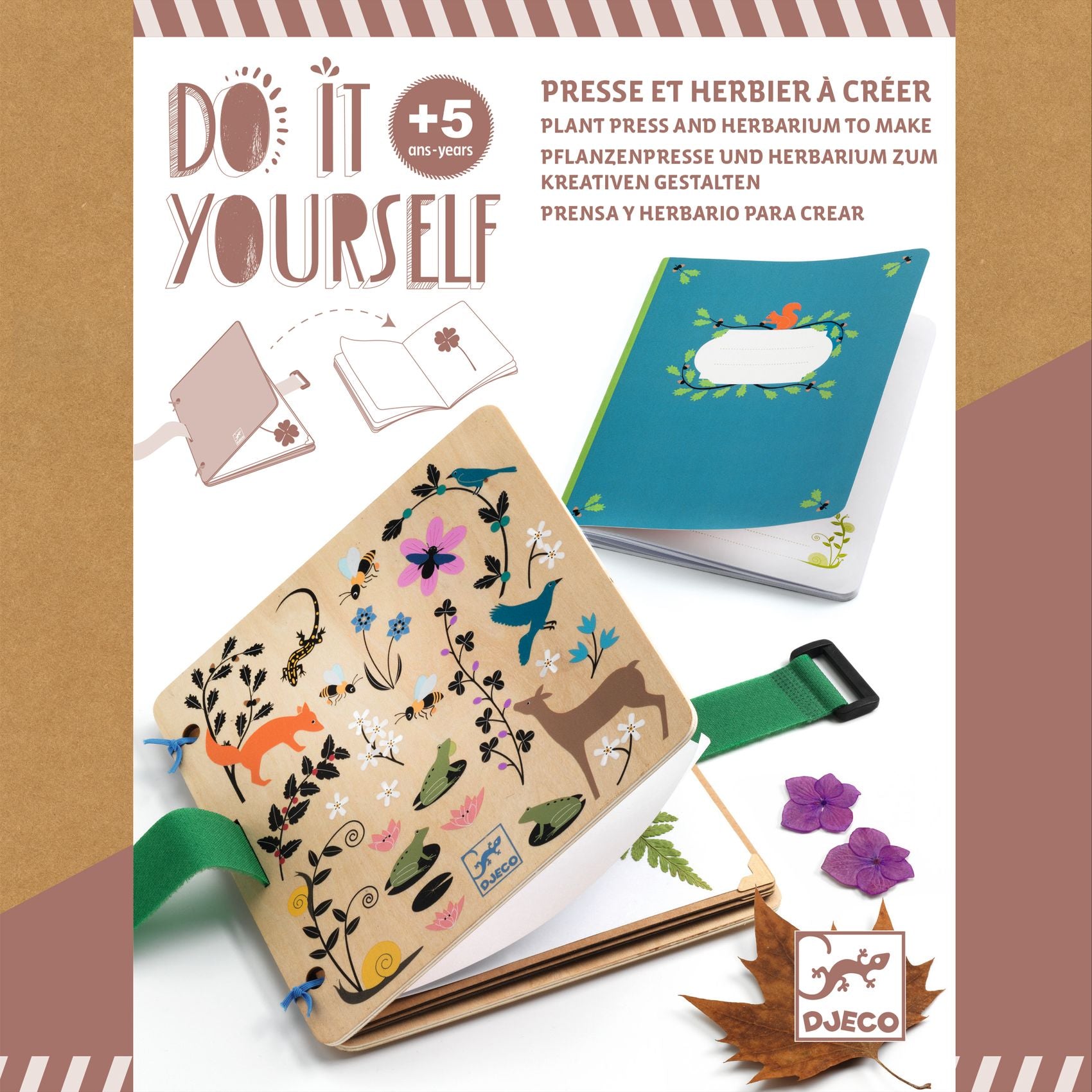 Djeco | DIY Kit - Budding Botanist Flower Press Kit