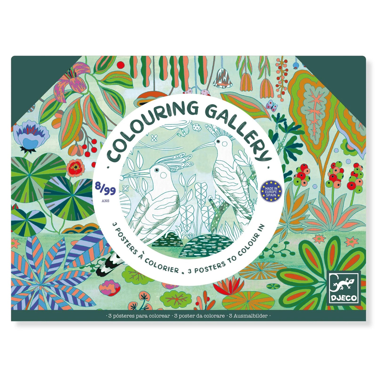 Djeco | Colouring Gallery - Wilderness