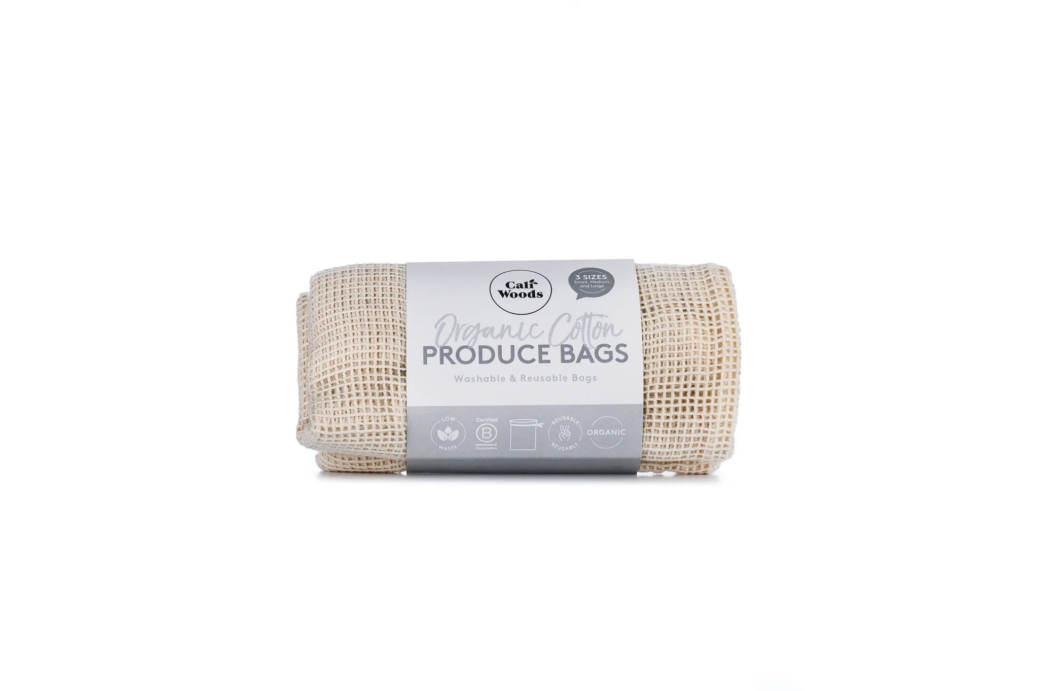 Caliwoods | Produce Bags - Mixed 3pk