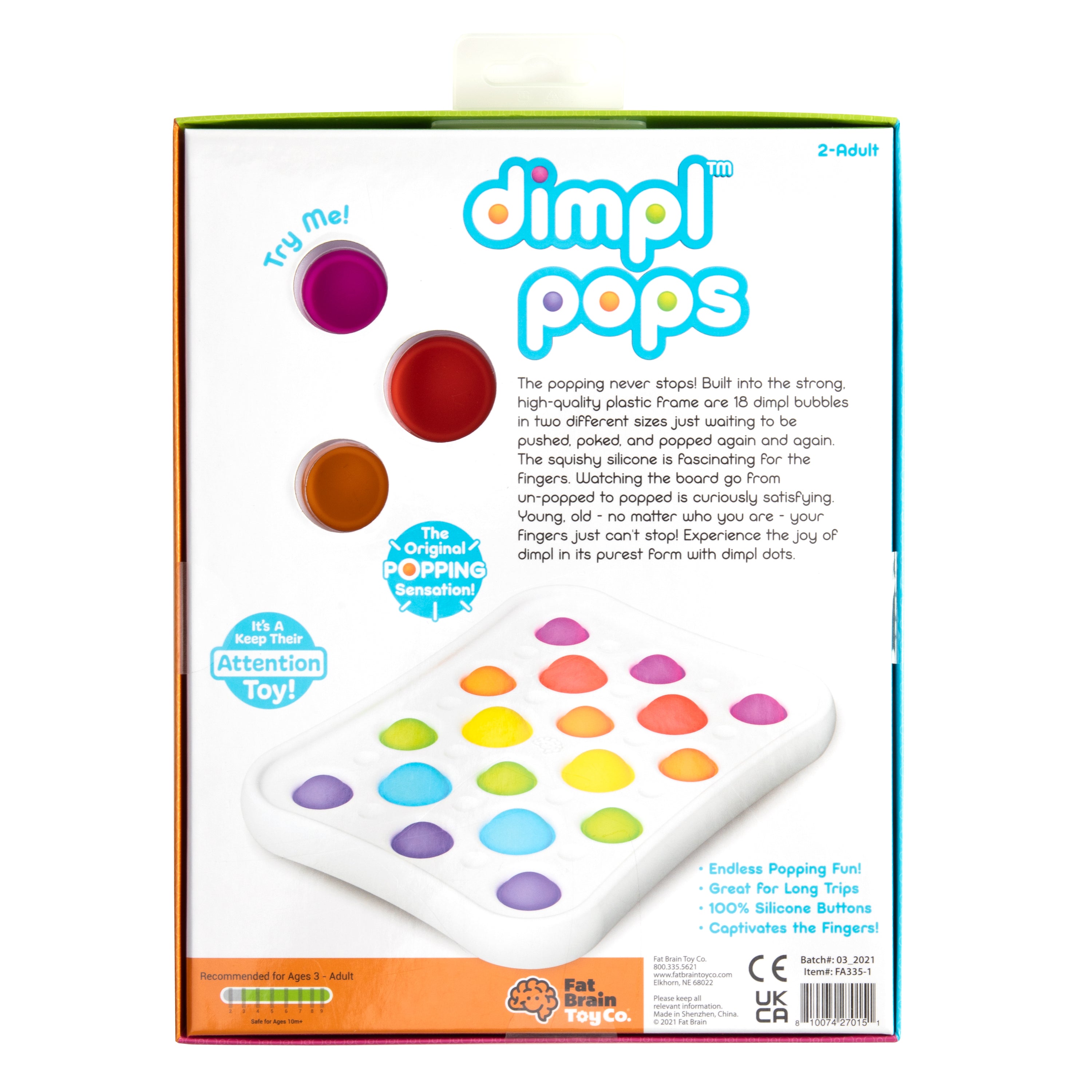 Fat Brain Toys | Dimpl Pops