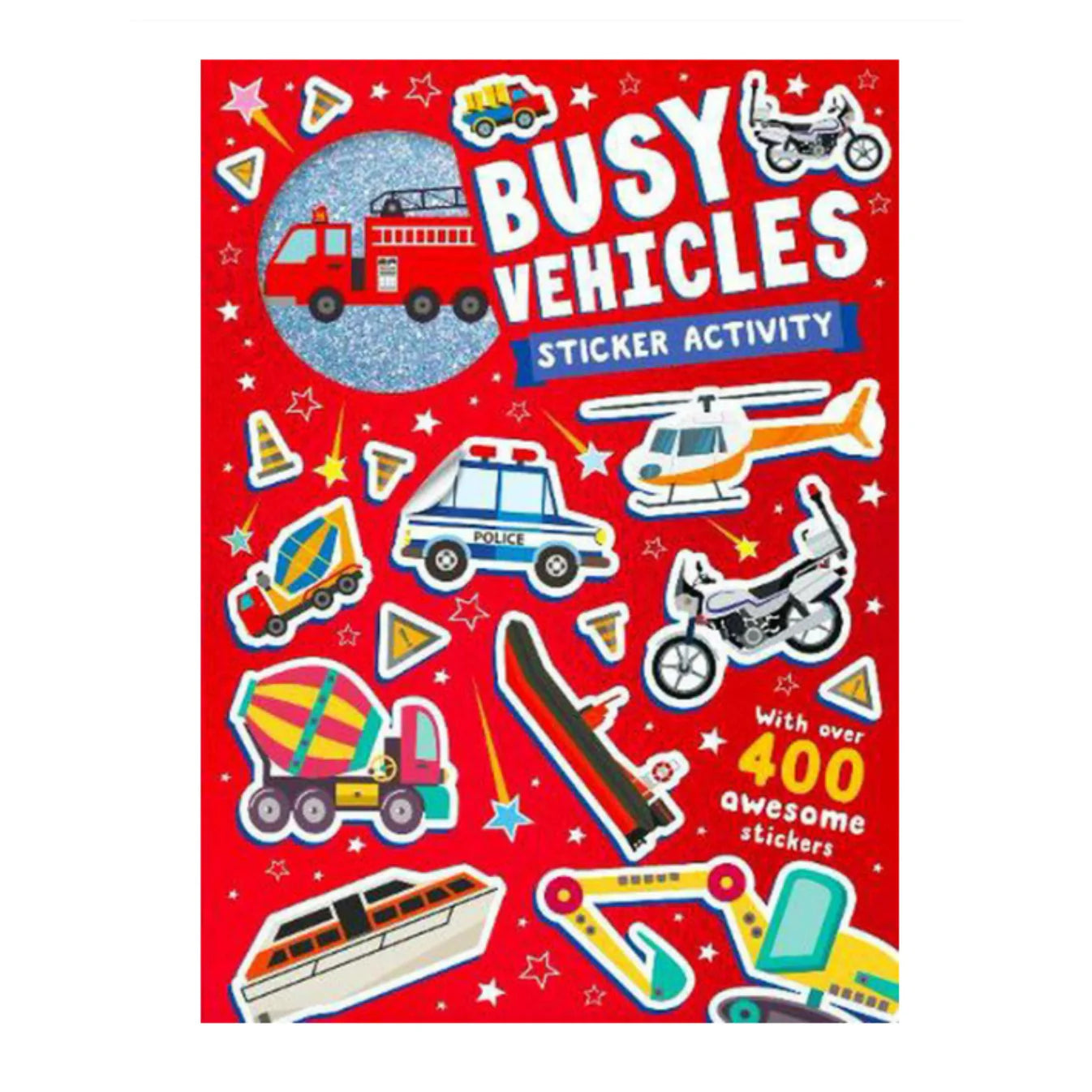 Hinkler | Funky Stickers - Busy Vehicles
