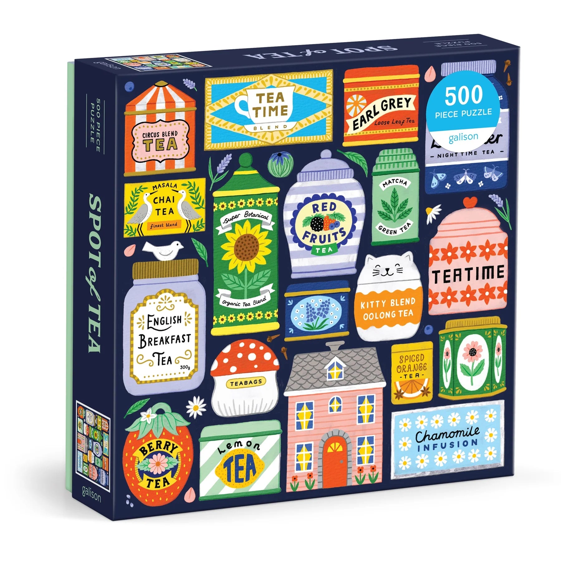 Galison | 500pc Puzzle - A Spot of Tea