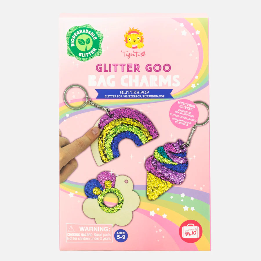 Tiger Tribe | Glitter Goo Glitter Pop - Bag Charms